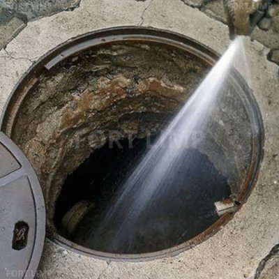 Hidrojateamento de esgoto em Bauru SP