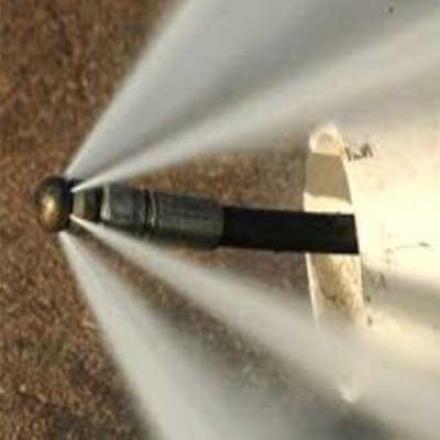 Serviços de hidrojateamento de alta pressão