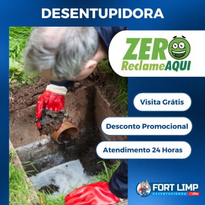 Desentupidora 24 horas Campinas, SP