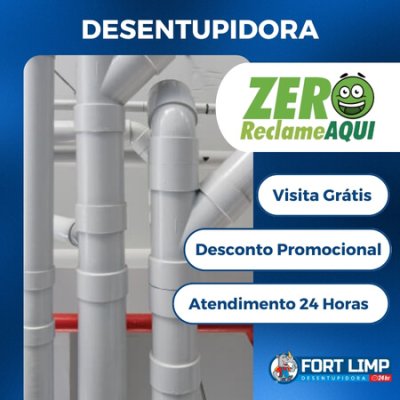 Desentupidora de colunas em Caiuá, SP