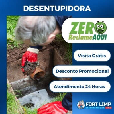 Desentupidora de esgoto Tatuí, SP