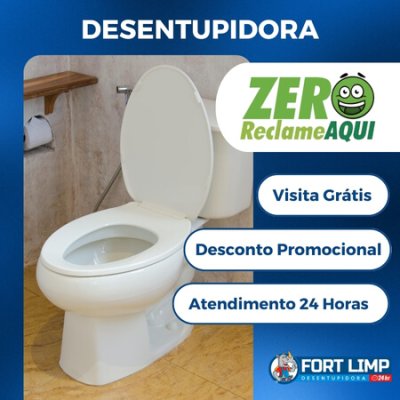 Desentupidora de vaso sanitário em Ubirajara, SP