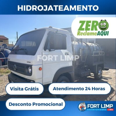 Hidrojateamento para limpeza de fossa em Mirandópolis, SP
