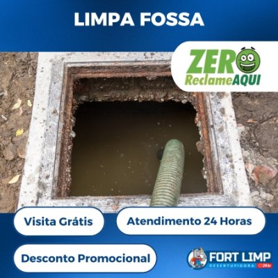 Limpeza de fossa em São Pedro, SP