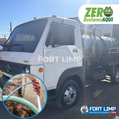 Limpeza de fossa predial em Palmital, SP