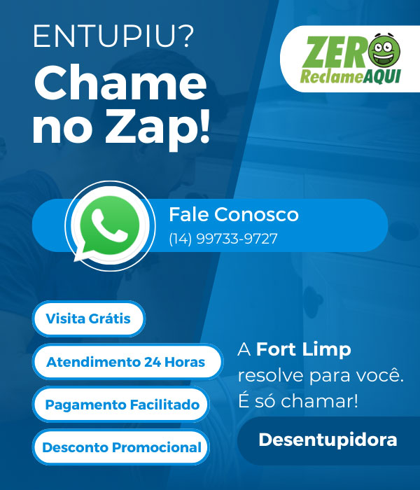 Desentupidora de pia em Mirandópolis, SP