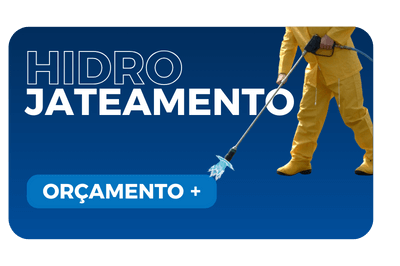 Hidrojateamento, Limpeza ou Desentupimento